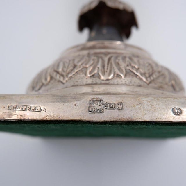 Large Silver Candlesticks, Set of 2 For Sale - Image 12 of 14