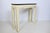 Hollywood Regency Karl Springer Style Asian Motif Horn & Bone Console Table, 1980's For Sale - Image 3 of 13