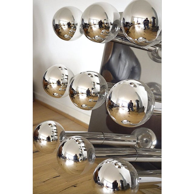 1970s Large Vintage Space Age Ceiling Lamp by Motoko Ishii for Staff, 1970s For Sale - Image 5 of 7