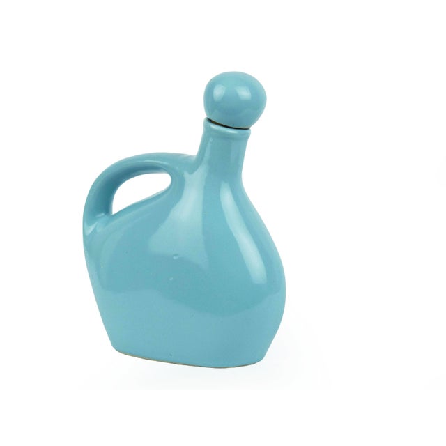 Add a pop of retro charm to your bar cart with this striking Mid-Century Modern decanter, originally produced for Mohawk...