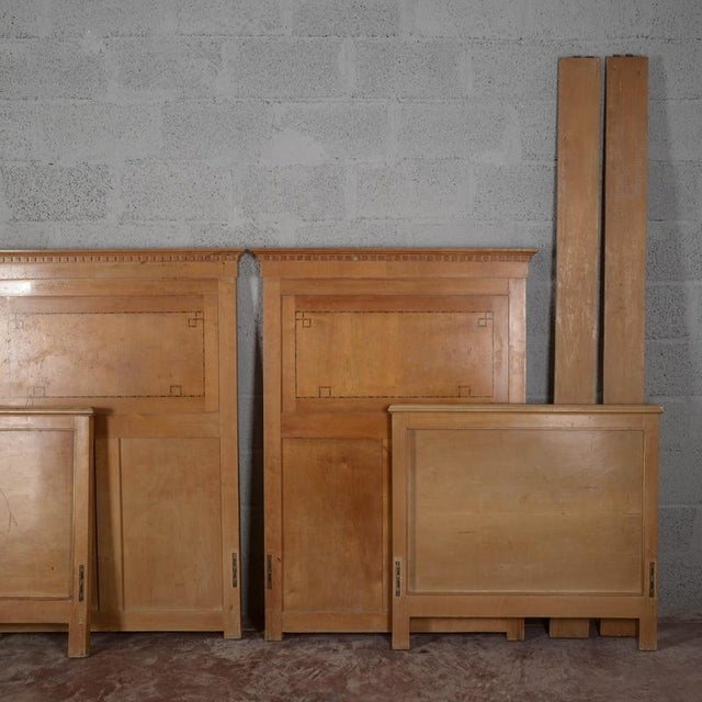 Vintage Art Deco Filettii Bed, 1940s For Sale - Image 16 of 18
