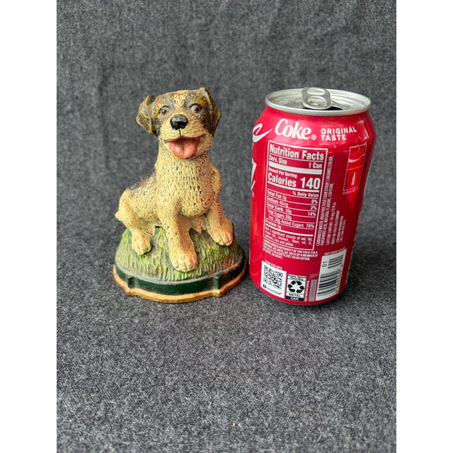 Vintage Cast Iron Terrier Puppy Dog Doorstop For Sale - Image 15 of 15