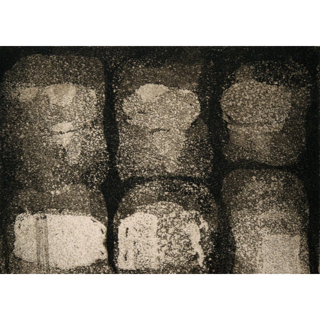 1980s "Sum of the Parts" - Abstract Etching in Ink on Paper (#3/20) For Sale - Image 5 of 8