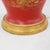 Red Vintage Red and Gold Chinoiserie Hand-Painted Landscape Temple Jar Table Lamp For Sale - Image 8 of 12