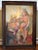 Mid-Century Modern Large Picasso Style Mid-Century Modern Oil on Board of Women For Sale - Image 3 of 13