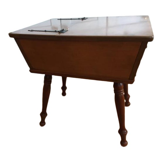 1950s Rustic Baumritter Dough Box Side Table Chairish