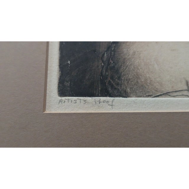 1965 Joseph Demarais "Mother and Child" Etching. Signed, "Artists Proof" Edition For Sale In New York - Image 6 of 15
