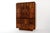 Lane  brutalist Mid-Century Lane Staccato Brutalist Walnut Highboy Dresser For Sale - Image 4 of 4