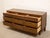 Burnt Umber Vintage Basset Mid-Century Modern Walnut Nine-Drawer Dresser With Inlay For Sale - Image 8 of 12