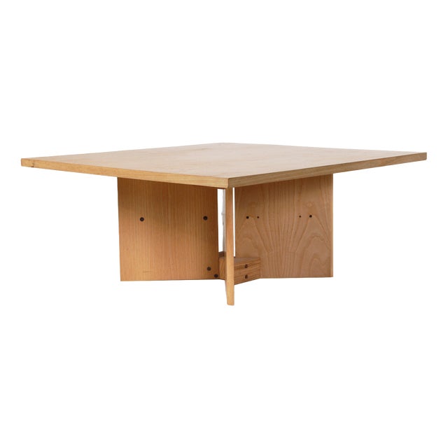 70s Wooden Coffee Table, 1970s For Sale