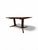 Mid-Century Danish Modern Oval Walnut Dining Table For Sale - Image 9 of 9