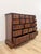 Brown Vintage Apothecary Cabinet Handmade Nineteen Drawer Wood Storage Rustic Rare For Sale - Image 8 of 13