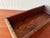 Chestnut Antique Industrial Dovetail Wood Factory Tray For Sale - Image 8 of 18
