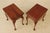 Stickley Pair Stickley Cherry Drop Lead Living Room End Tables For Sale - Image 4 of 18