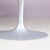 Oval Tulip Table with Brown Marble Top and Matt Silver Coated Oval Base by Eero Saarinen for Knoll, USA, 1970s For Sale - Image 10 of 11