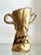 Vintage Ceramic Gold Plated Last Place Trophy For Sale In West Palm - Image 6 of 12
