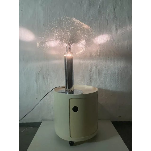 Fiber Optic Table Lamp by Hans-Jürgen Fischer for Günther Lambert, 1960s For Sale - Image 9 of 11