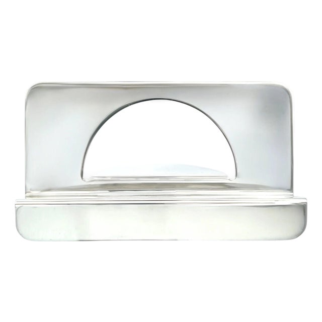 Tiffany & Co Estate Business Card Holder Sterling Silver 43.18 Grams For Sale