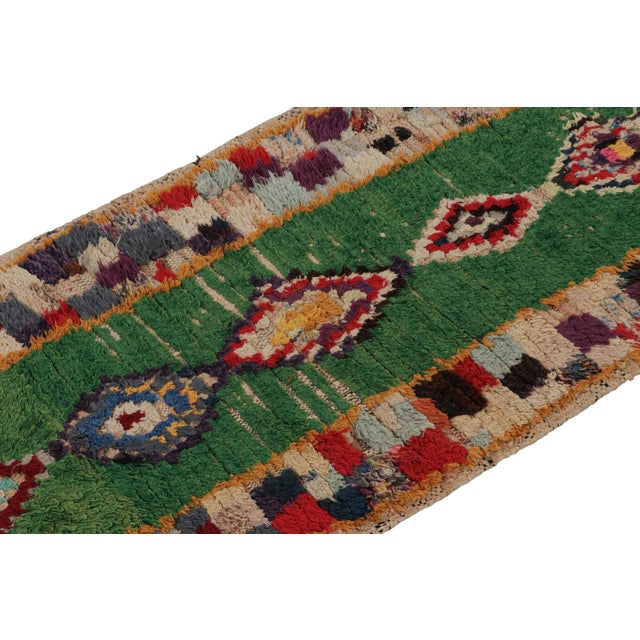 Rug & Kilim Vintage Azilal Moroccan Style Rug, With Geometric Patterns, From Rug & Kilim For Sale - Image 4 of 7
