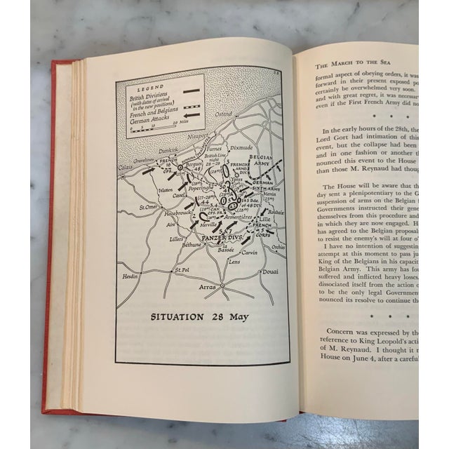 Winston Churchill the Second World War – Full 6 Volume Book Set, Houghton Mifflin - 1948-1953 a Must Have for World War II Buffs & Collectors! For Sale - Image 11 of 11