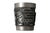 A set of six pewter shot glasses circa 1980, made by Creaciones Schohaus of La Paz, Bolivia. Each cup is decorated with...