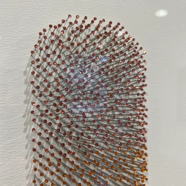 "Blow" Contemporary Minimalist Framed Sculpture by Stephen Graham For Sale In West Palm - Image 6 of 13