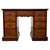 Early 20th Century Antique Edwardian Writing Desk in Mahogany For Sale - Image 12 of 12