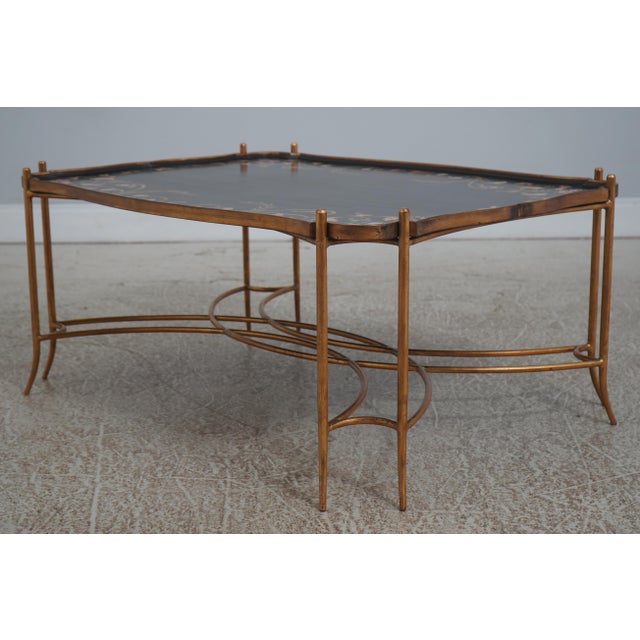Age: Approx: 30 Years Old Details: High Quality Construction Regency Style Stretcher Base Frame Stunning Decorator Top...