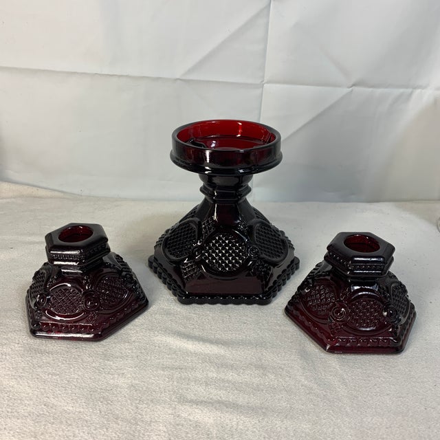 Bring Vintage Elegance to Your TableEnhance your home decor with this beautiful 3-piece set from the highly collectible...