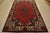 Farmhouse Baloch Rug 7’4” X 10’2” Red Wool Vintage Traditional Hand-Knotted Carpet For Sale - Image 3 of 14
