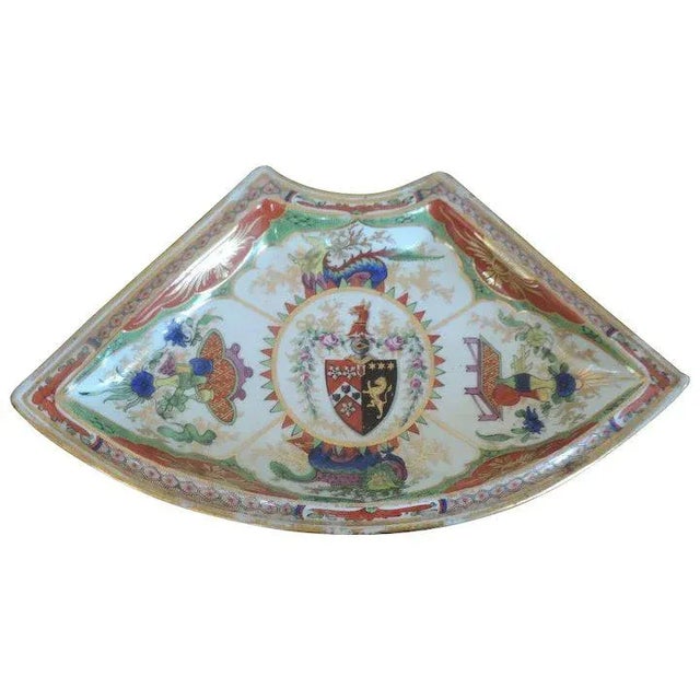 18th Century English George III Chamberlains Worcester Imari Dragon in Compartment Armorial Plate Bowl For Sale - Image 11 of 11