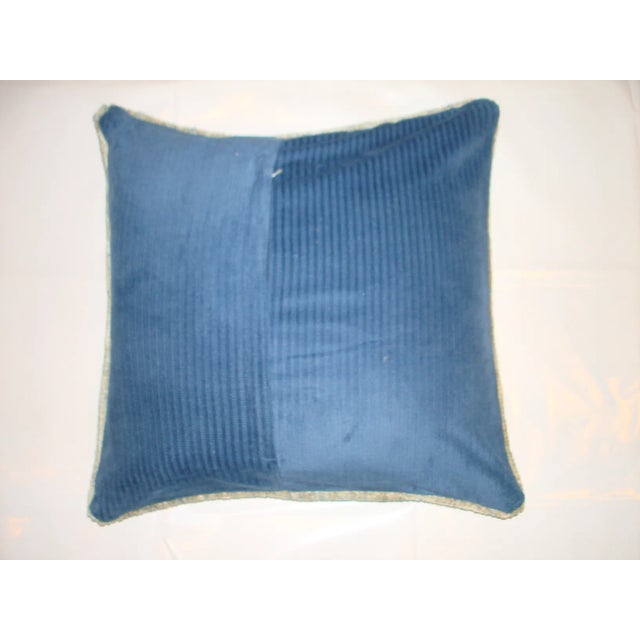 Traditional Oushak Rug Fragment Pillow For Sale - Image 3 of 3