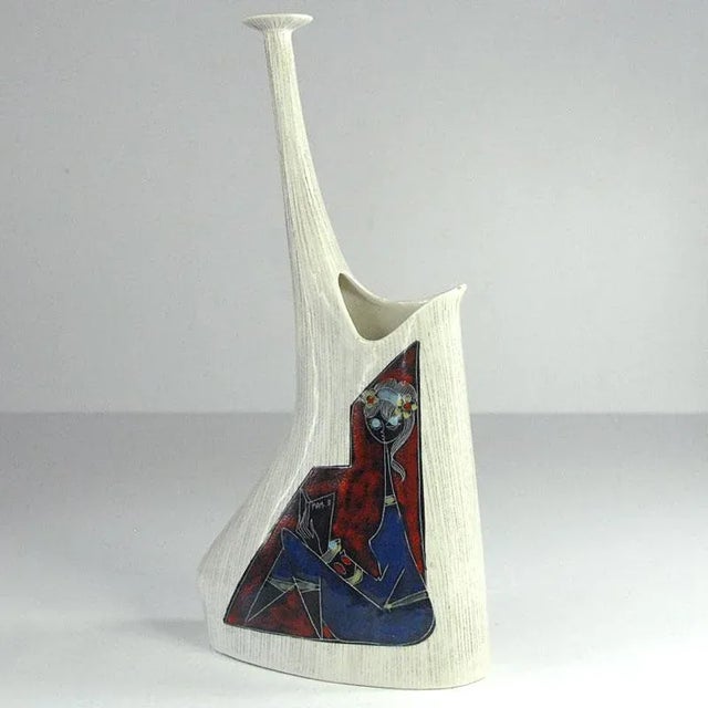 Italian Vase from C.E.M.A.S Sesto Fiorentino, 1950s For Sale - Image 6 of 9