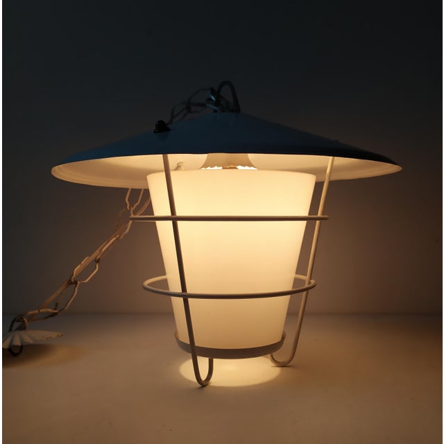 Stilnovo Vintage Ceiling Lamp from Stilnovo, 1950 For Sale - Image 4 of 7