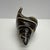 Brown Vintage MCM Murano Style Art Glass Conch Shell Brown Swirl Paperweight For Sale - Image 8 of 8