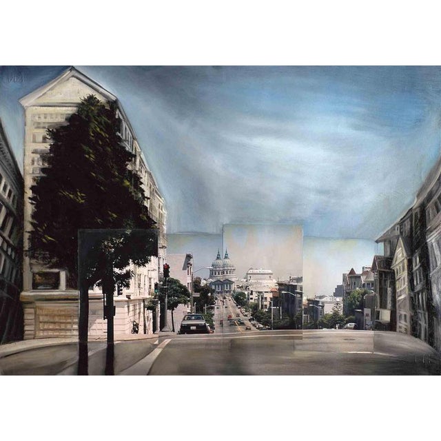 Dario Cusani, On the Road, 1997, Acrylic Painting For Sale