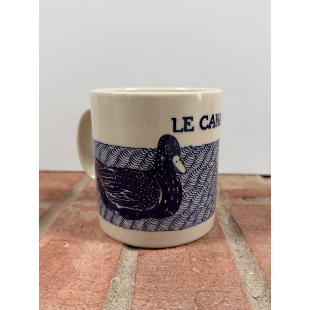 1970s Vintage French Taylor & Ng Collectible Mugs - Set of 6 For Sale In Chicago - Image 6 of 16