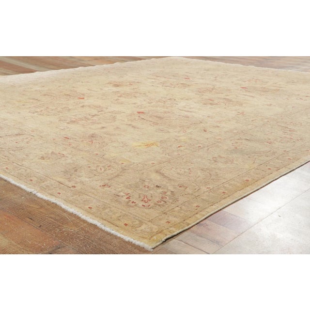 Vintage Indian Peshawar Rug - 07'10 X 09'07 For Sale In Dallas - Image 6 of 8