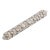 White Diamond Estate Brooch in 18k White Gold For Sale