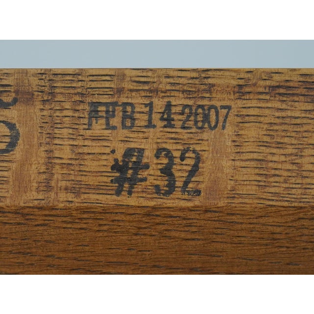 Stickley 2 Door Mission Oak Arts & Crafts Bookcase For Sale - Image 12 of 12