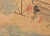Meiji Era Japanese Painted Silk Scroll Inspired by "The Tale of Genji" Story For Sale - Image 10 of 12