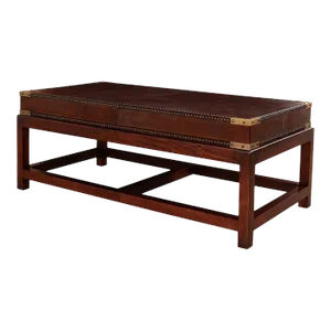 Campaign Style Coffee Table