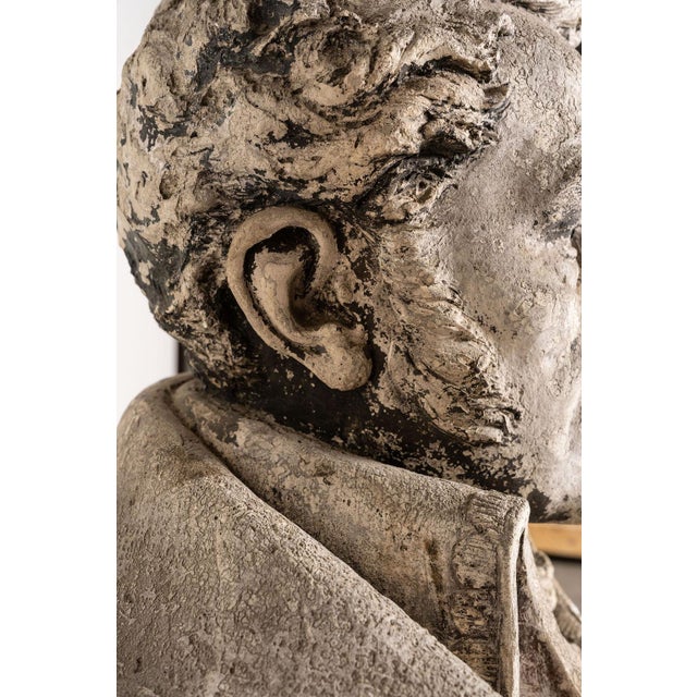 Antique French Military/Gentleman Bust For Sale - Image 10 of 13