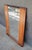 Scandinavian Modern rectangular rosewood wall mirror with Andr. L. Riss paper label. Norway, circa. 1960's. Andr. L. Riss...