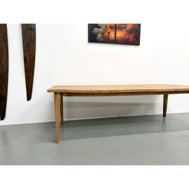 Large Oak Dining Table, 1950s For Sale - Image 6 of 18
