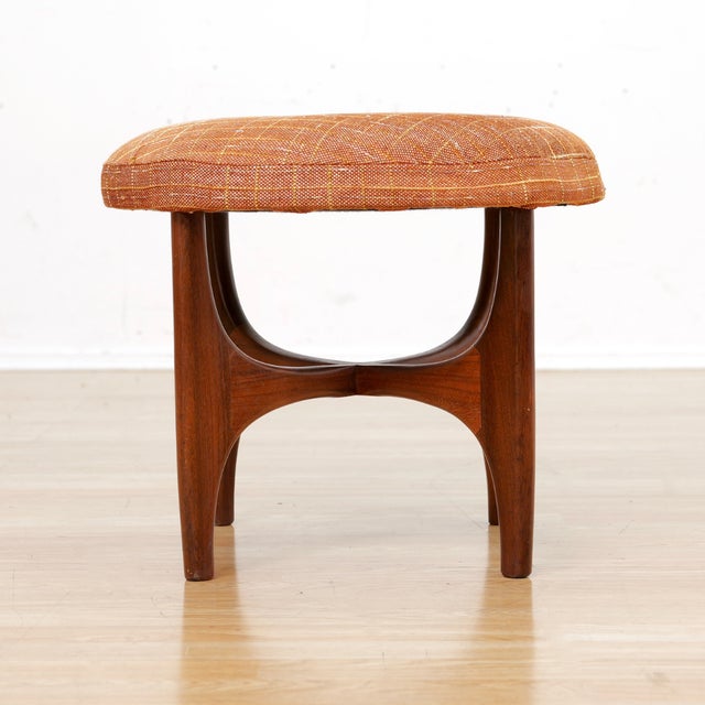 Mid-Century Modern 1960s Mid Century Astro Vanity Stool by G Plan in Teak, Attributed For Sale - Image 3 of 8