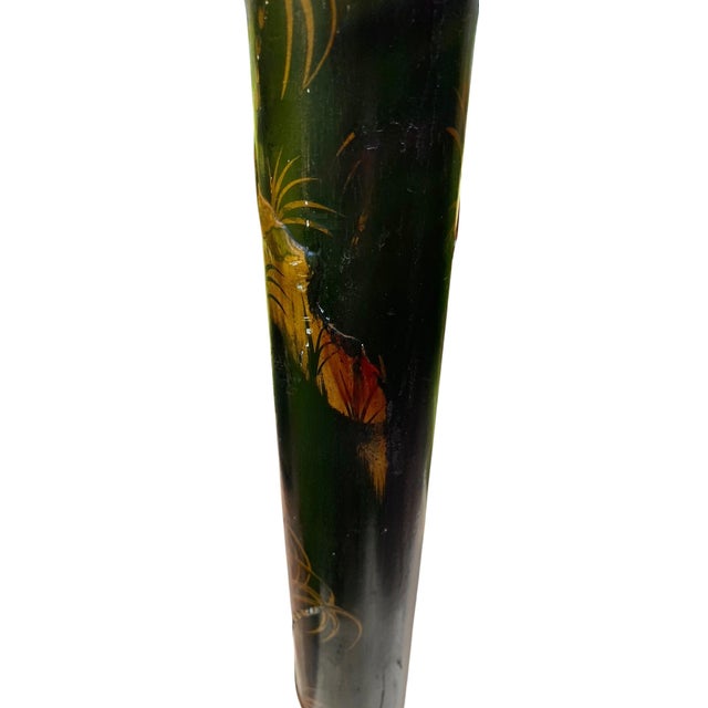 Antique Chinese Export Chinoiserie Floor Lamp for the English Market For Sale - Image 10 of 17