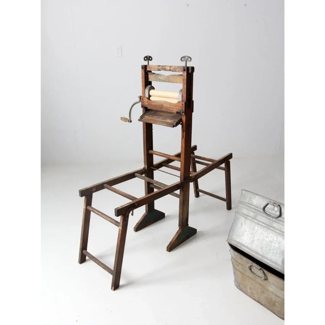 Early 20th Century Vintage Belknap Bluegrass Wringer Washstand For Sale - Image 5 of 13