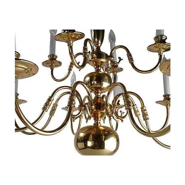 Brass Chandelier with Canopy Chairish