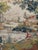 Vintage Jacquard Tapestry with Lauragais Landscape in the style of Aubusson, 1960s For Sale - Image 4 of 18